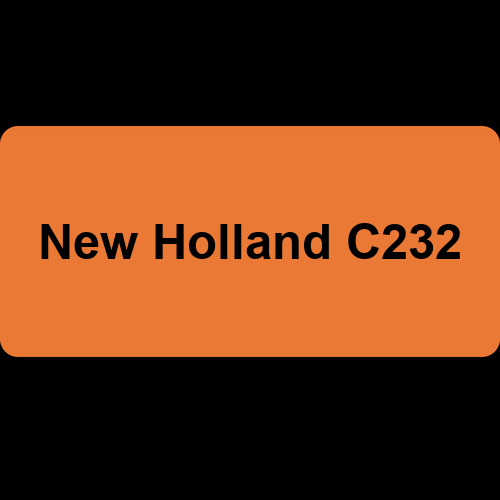 New Holland C232